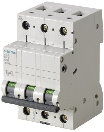5SL6316-7 - 3 x 16A