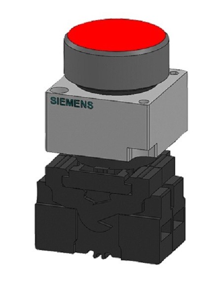 3SB3650-0AA21 PUL-LP ROJA