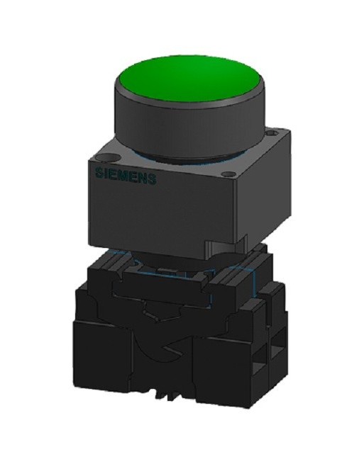 3SB3653-0AA41 PUL-LP VERDE