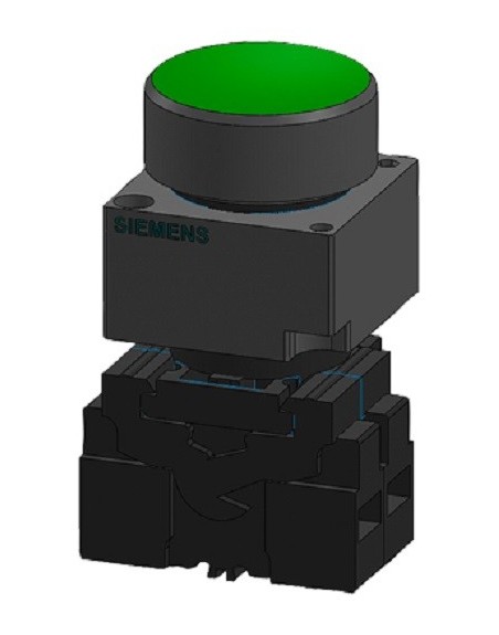 3SB3653-0AA41 PUL-LP VERDE