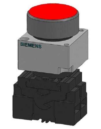 3SB3654-0AA21 PUL-LP ROJO